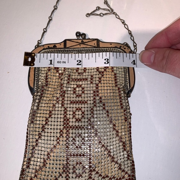 Whiting and Davis Vintage beaded satchel - Picture 16 of 16
